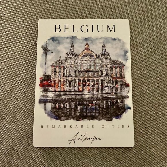 Belgium Antwerp Souvenir Magnet - Picture 3 of 4